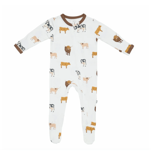 Kyte Baby Zippered Footie | Moo