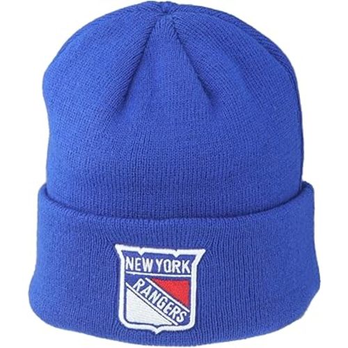 ZHATS Unisex Kid's NHL Officially Licensed Youth Beanie Cuff Icon Team Color