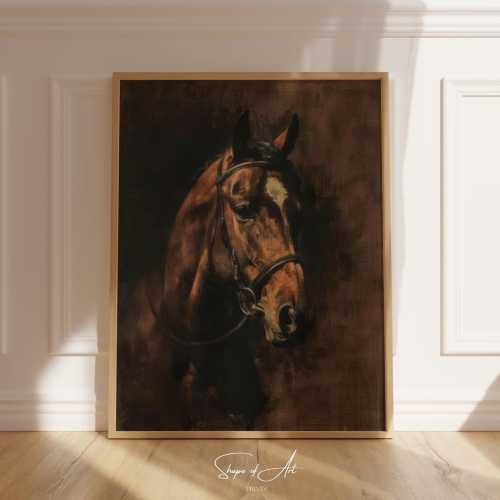 Vintage Nursery Horse Decor