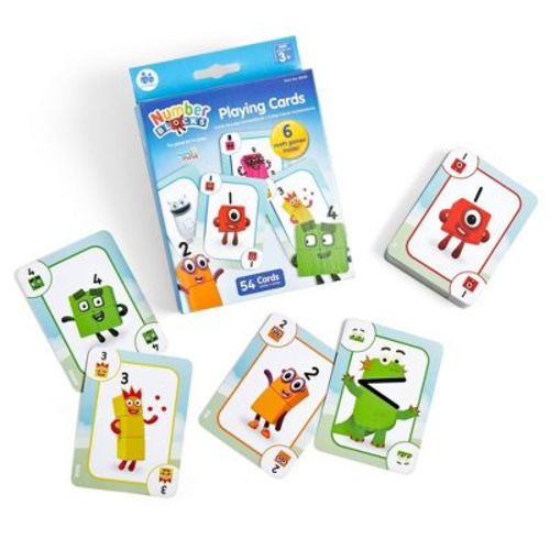 Hand2Mind NumberBlocks Playing Cards: Math & Counting Kits for Preschool & 1st Grade, Includes Activity Guide
