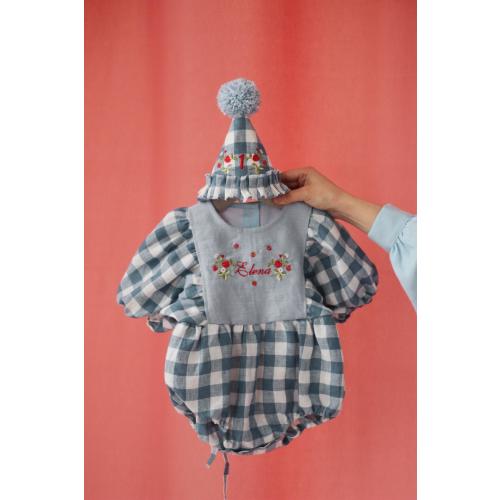 Berry first birthday outfit Birthday Outfit for Baby Girl, Embroidered Hat | 1st Birthday Set, Heirloom Summer Gift Idea