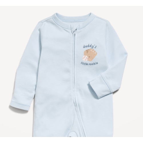 2-Way-Zip Sleep & Play Footed One-Piece for Baby