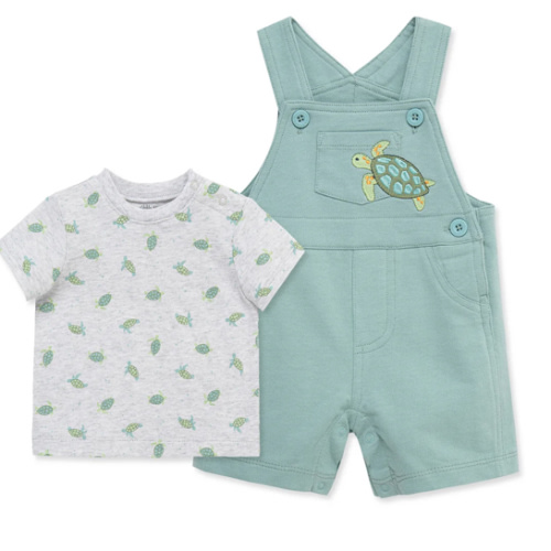 Turtle Shortall Set (3M-12M)