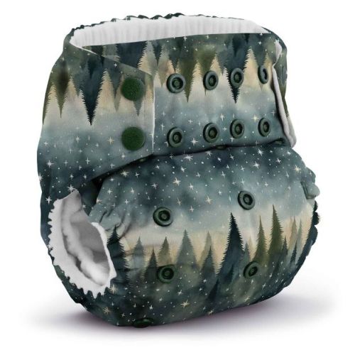 Kanga Care Rumparooz G3 Stay Dry Reusable One Size Cloth Pocket Diaper (6-55+ lbs) - Stargazing