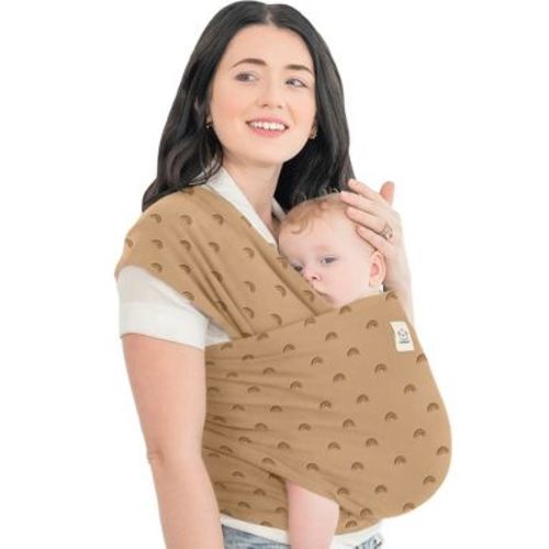 KeaBabies Original Baby Wraps Carrier, Baby Sling Carrier, Stretchy Infant Carrier for Newborn, Toddler (Rainbow)