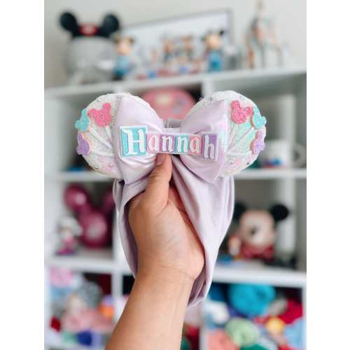 Custom Birthday Minnie Ears || Disney Birthday Ears || Baby Minnie Ears || Disney Parks Ears || MiniEarsforTots