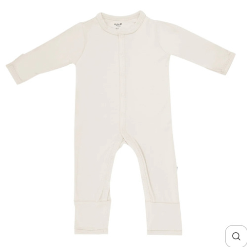 Snap Romper in Oat | Baby and Infant Sleeper | Kyte Baby