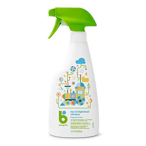 Babyganics® 17 oz. Fragrance-Free Toy & Highchair CleanerBabyganics® 17 oz. Fragrance-Free Toy & Highchair Cleaner
