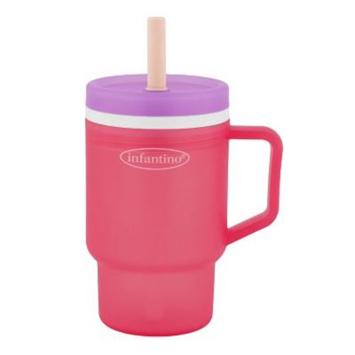Infantino My 1st Tumbler Hard Plastic - 10 fl oz - Hibiscus