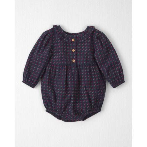 Baby Girl Organic Cotton Prairie Bubble - Little Planet | Carter's