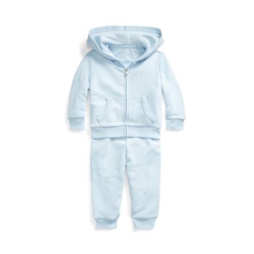 Baby Girls or Boys French Terry Hoodie and Pants Set