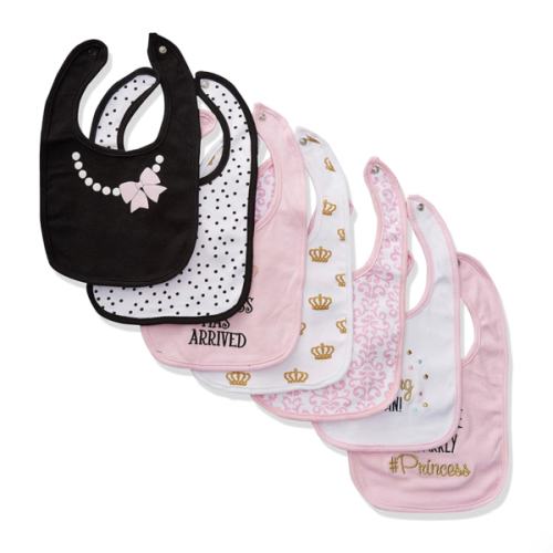 Hudson Baby Unisex Baby Cotton Bibs