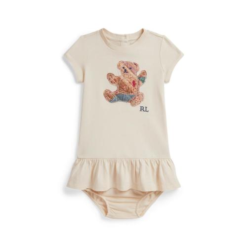 Polo Ralph Lauren Baby Girl's Patchwork Teddy Bear Dress & Bloomers Set | Saks Fifth Avenue