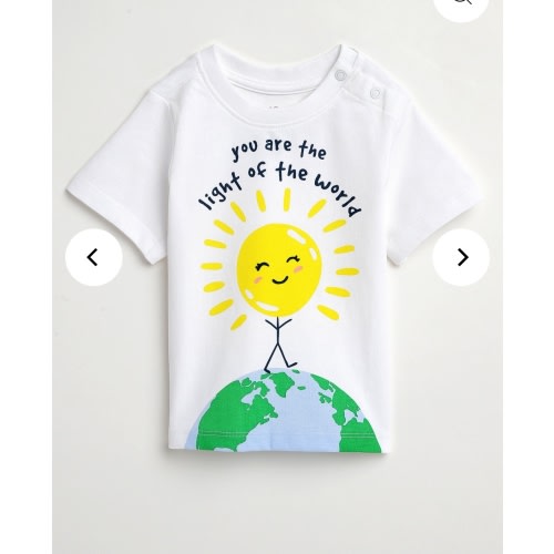 Light of the World Short Sleeve T-Shirt Cotton – Holy Pals