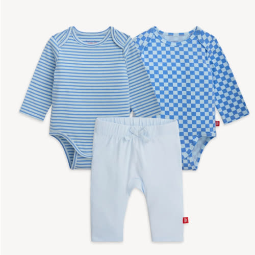 Magnetic 3-Pack Bodysuit & Pant
