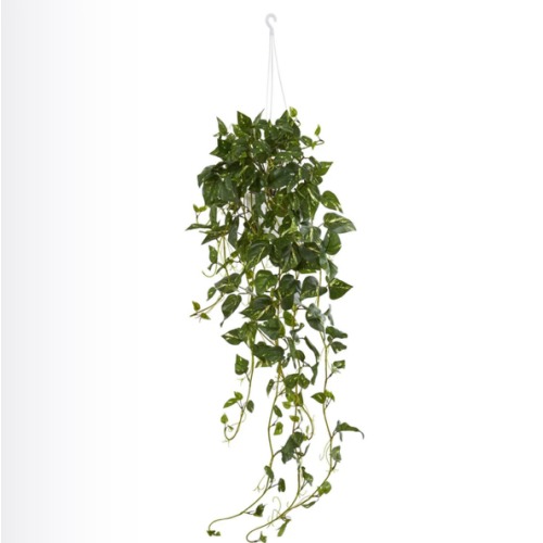 Pothos Hanging Basket Artificial Plant | Nearly Natural