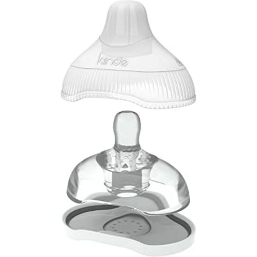 Kiinde Twist Active Latch Nipples for Breast Milk or Formula Feeding - Fast Flow (2 Pack)