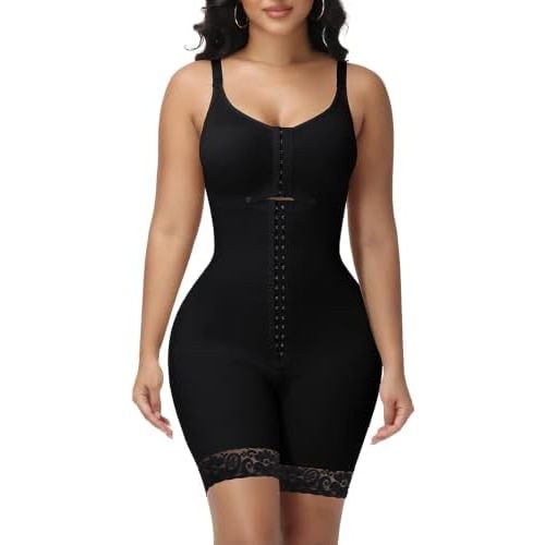 SHAPSHE Fajas Colombianas Moldeadoras Postpartum Shapewear Tummy Control Full Body Shaper Post Surgery Compression Garment