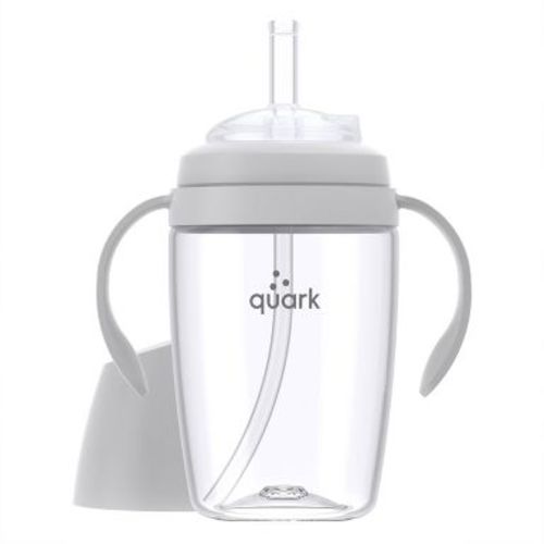 Quark BuubiBottle Silicone Sip - Gray - 8 fl oz