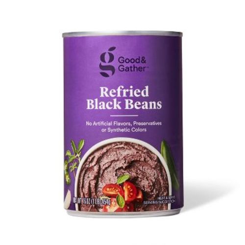 Refried Black Beans 16oz - Good & Gather™