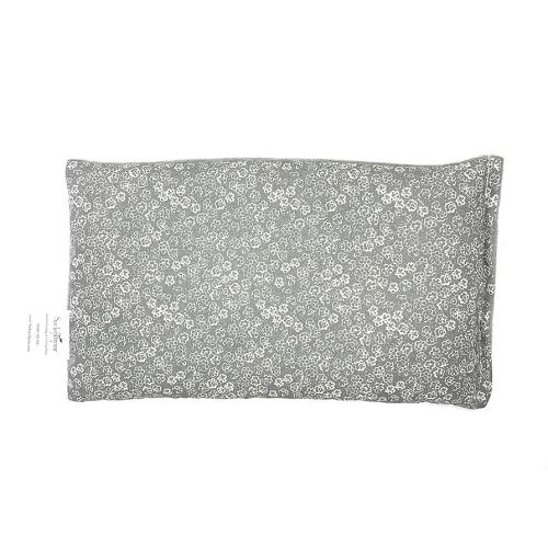 SacksyThyme Microwave Heating Pad for Cramps, Back, Neck, Shoulders, Leg Pain - Reusable Heat Pack, Hot Moist Microwavable Therapy Pack - Unscented Flaxseed Hot Compress Made in USA (Size: 12" x 7")