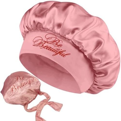 Silk Sleeping Bonnets for Hair Health Protection, Moisture Retention, Frizz-Free
