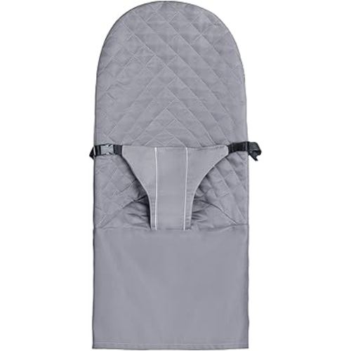 Fabric Seat for Bouncer - for BabyBjorn Replacement Cover Compatible with BabyBjörn Bouncer Bliss, Machine Washable, Grey