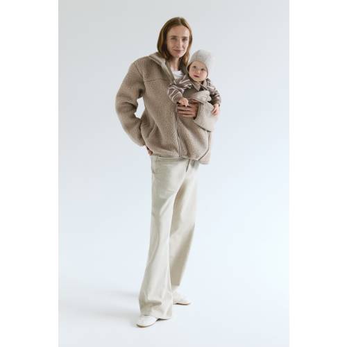 MAMA BEFORE & AFTER BABYWEARING FLEECE JACKET