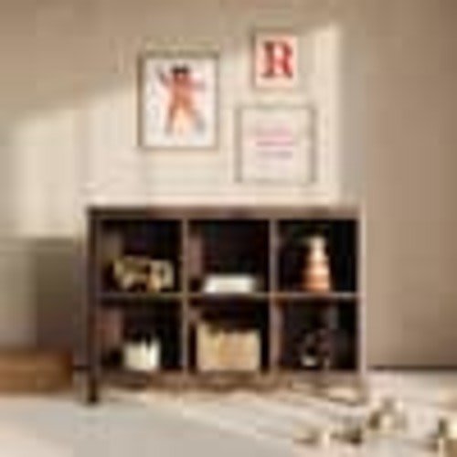 Storkcraft Casablanca 44.96 in. Wide Hazelnut 6-Shelves Transitional Bookcase 03769-608