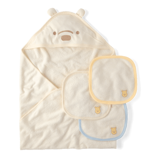 Baby Winnie The Pooh™ Towel And Washcloth 4-Piece Set - Multi