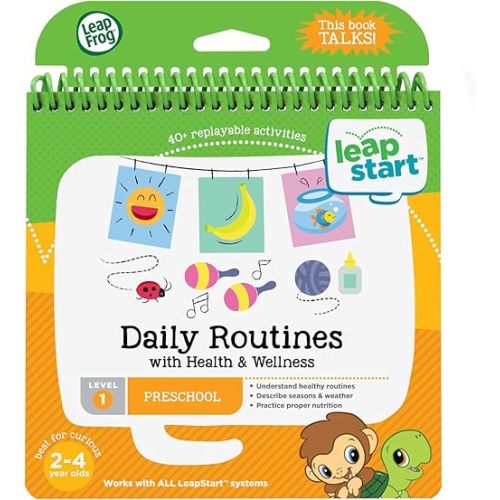 LeapFrog LeapStart Daily Routines and Health and Wellness Book