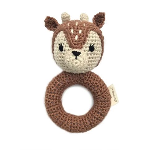 Crochet Fawn Rattle