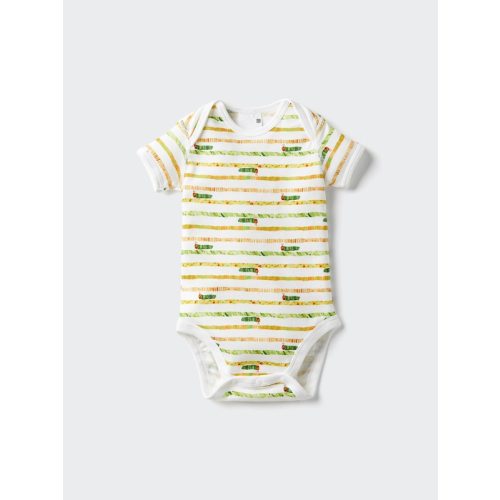 Baby The Picture Book Collection Short Sleeve Bodysuit | Caterpillar | UNIQLO US