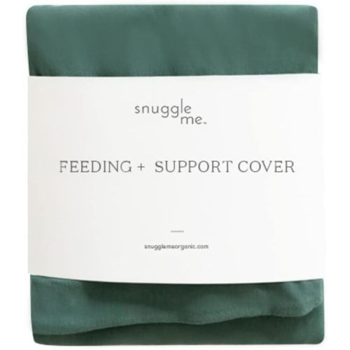 Snuggle Me Organic | Feeding Support Cover v2 | Nursing, Bottle Feeding and Bonding Support | Organic Cotton | Moss - Covers fit The New v2 Feeding Pillow
