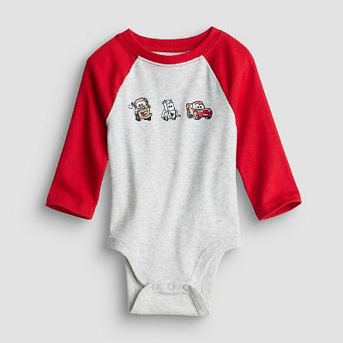 Baby Boy Jumping Beans® Disney / Pixar's Cars Long Raglan Sleeve Bodysuit