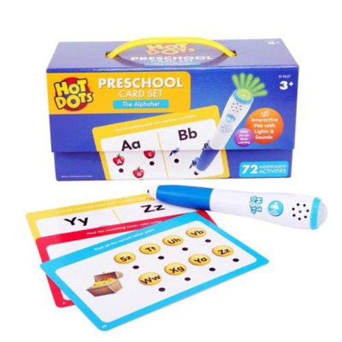 Educational Insights Hot Dots Preschool The Alphabet Card Set