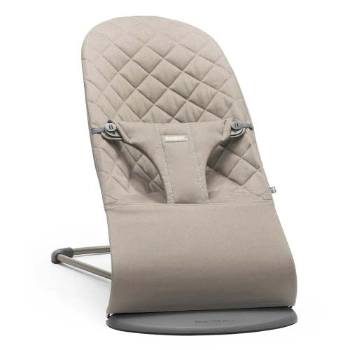 BabyBjörn Bouncer Bliss - Classic Quilt - Sand Grey