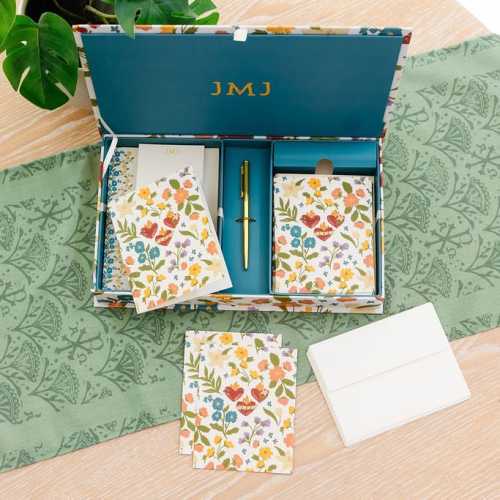 Holy Family Hearts Stationery Set