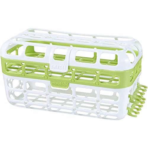 Munchkin High Capacity Dishwasher Basket, Colors May Vary