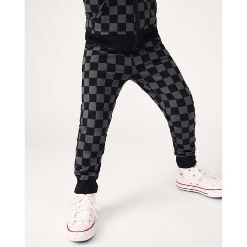 Monochrome Checks Jogger