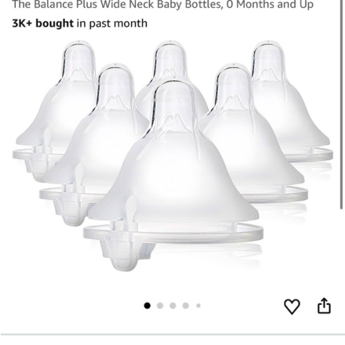 Amazon.com : evenflo balance wide neck nipple