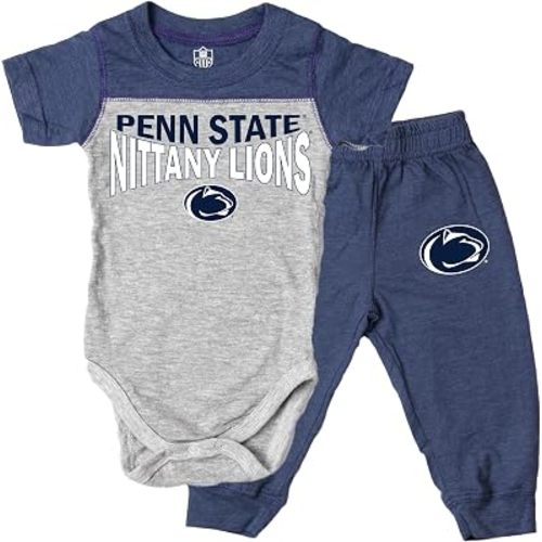 Wes and Willy NCAA Infant S/S Hopper and Pant Set,