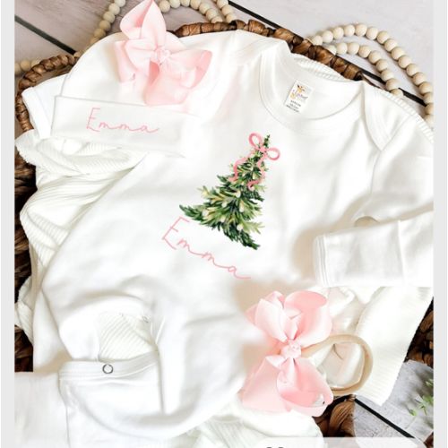 Newborn Baby Girl First Christmas Outfit for Baby Girl Christmas Outfit Newborn Girl Christmas Baby Outfit, 1st Christmas Baby Outfit - Etsy