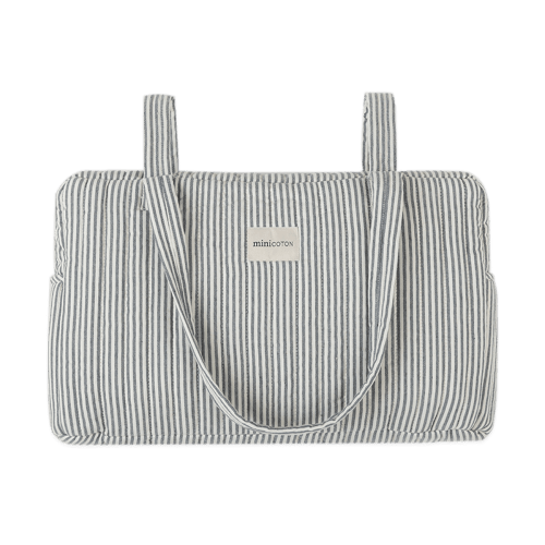 Shoulder Bag Denim Stripes