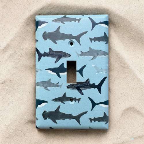 Shark Light Switch Cover