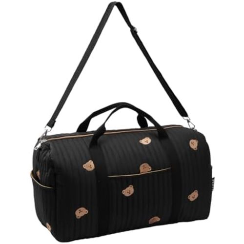 Travel Duffle Bag for Women - Large Weekender Tote with Wet Pocket