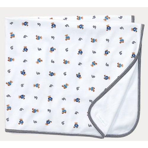 Polo Bear Cotton Blanket