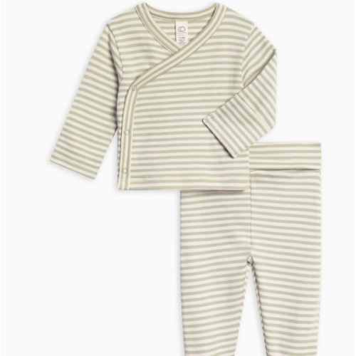 Riley 2 Piece Kimono Wrap Top and Pant Set