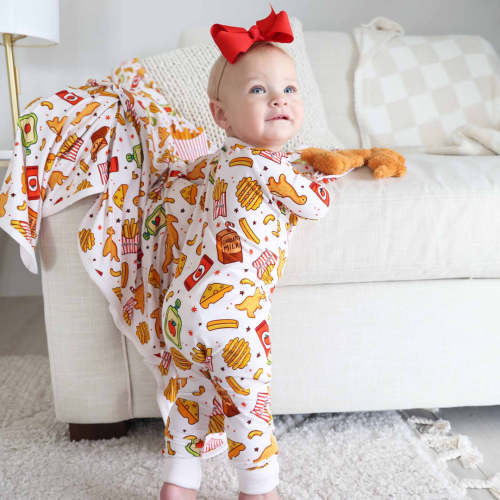 Tiny Bites Convertible Zip Romper