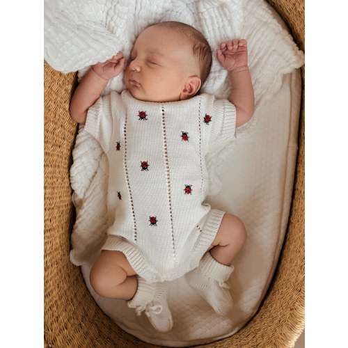 Ladybug Organic Romper